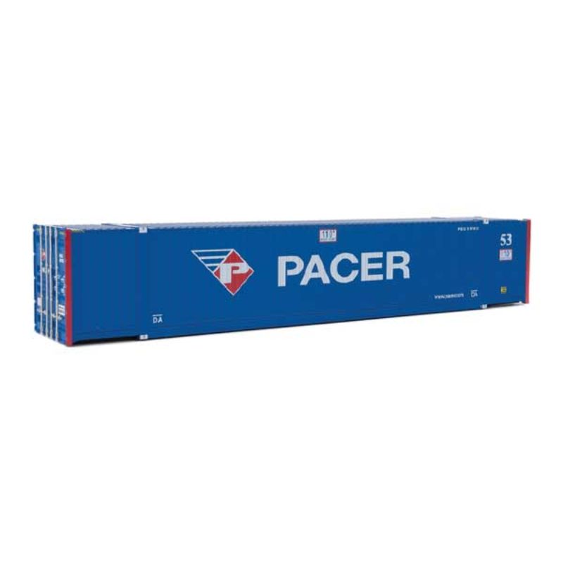 Walthers 949-8535 HO Pacer 53' Singamas Corrugated-Side Assembled Container
