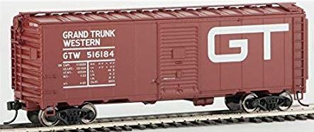 Walthers 910-1782 HO Grand Trunk Western 40' AAR 1948 Boxcar #516184