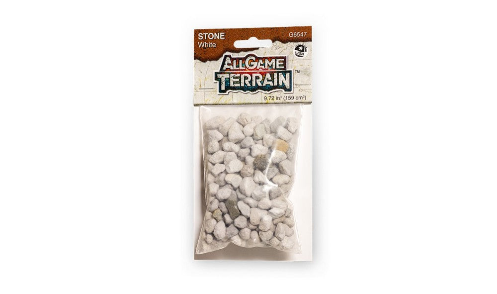 Woodland Scenics G6547 All Game Terrain White Stone