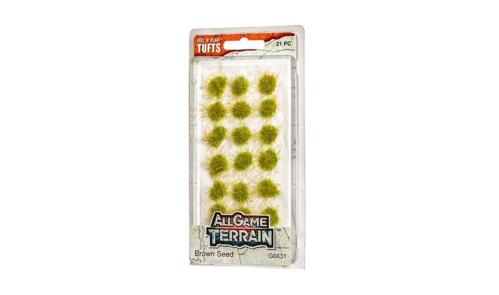 Woodland Scenics G6631 All Game Terrain Brown Seed Tufts (Pack of 21)