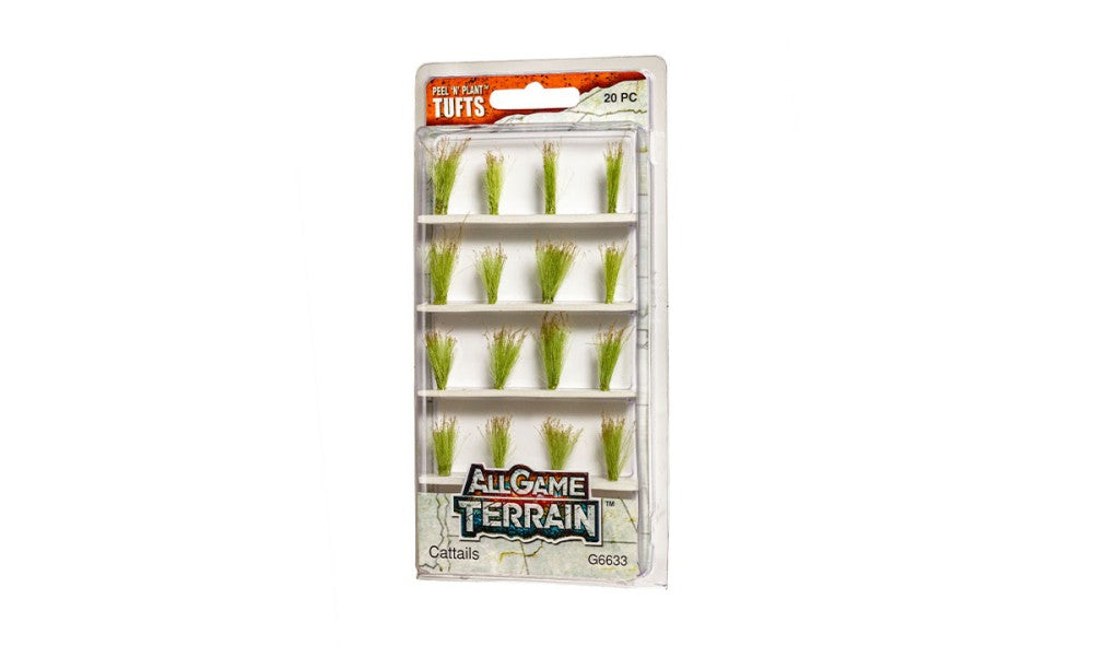 Woodland Scenics G6633 All Game Terrain Cattails Tufts (Pack of 20)