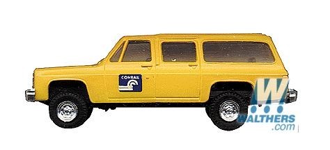 E-R Models 90200 HO Conrail Railroad Owned Chevy Suburban American Light Truck