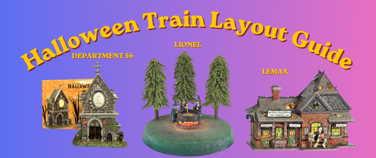 Halloween Model Train Layout Ideas & Decor