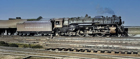 The Boston & Albany 4-6-4 “Hudson” Steam Locomotive