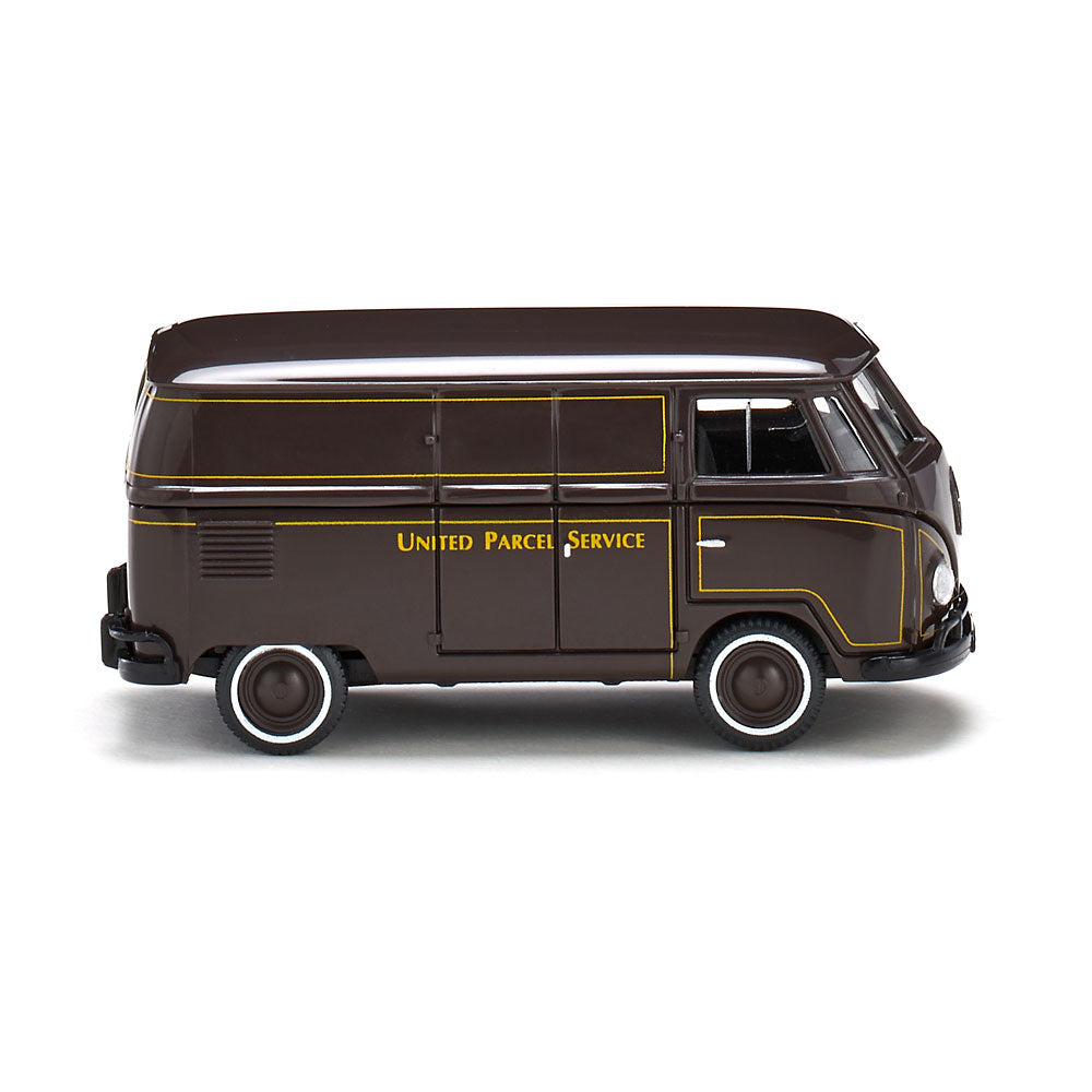 Wiking 078816 HO Dark Brown UPS Volkswagen T1 Box Van