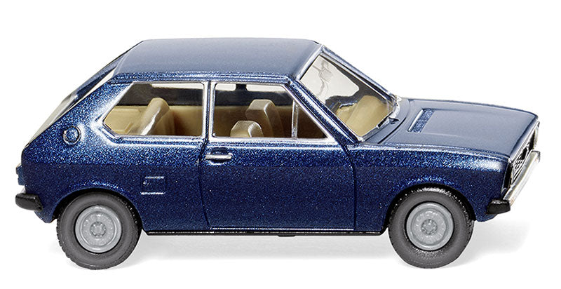 Wiking 003645 HO Metallic Bahama Blue Volkswagen Polo 1 Car Diecast Model