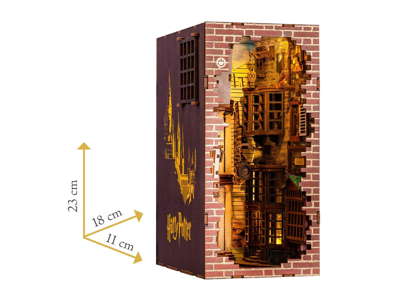 Revell 005309096 Tiny Adventures Book Nooks: Harry Potter - Diagon Alley