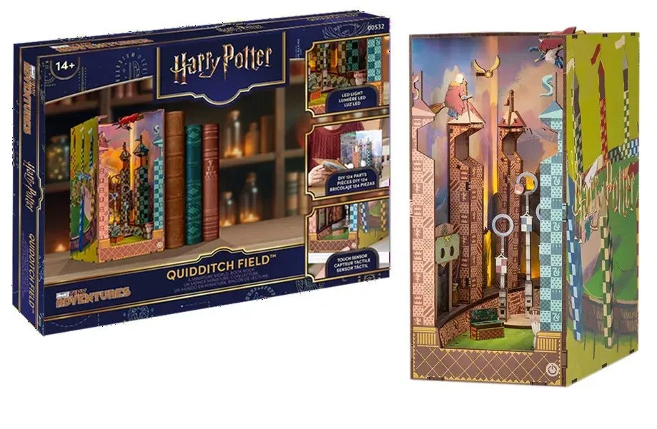 Revell 005329096 Tiny Adventures Book Nooks: Harry Potter - Quidditch Field