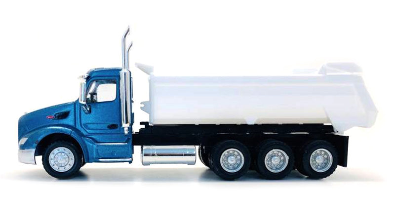 Promotex 006600BL 1:87 Blue Peterbilt 579 Dump Truck