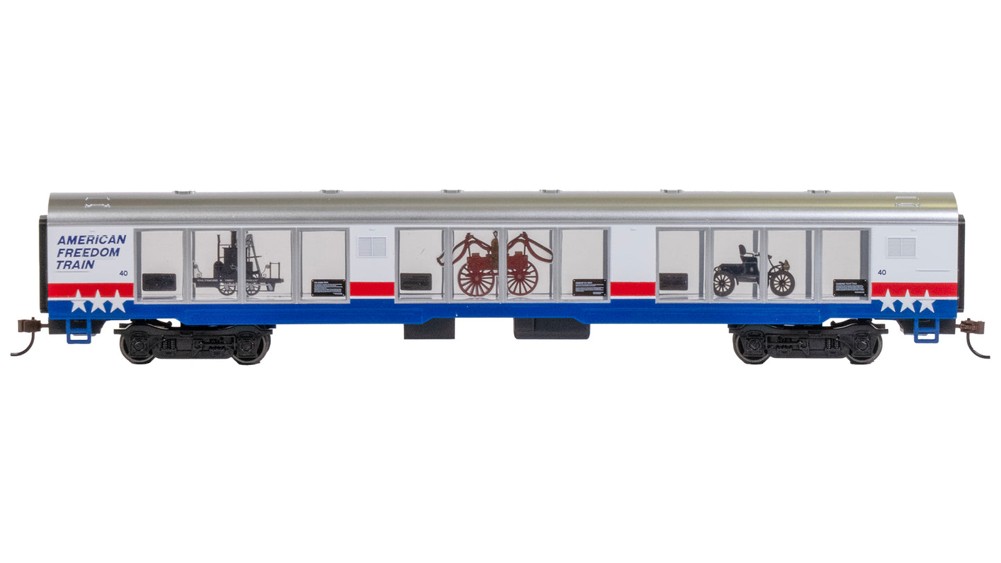 Bachmann 00789 American Freedom Train HO Gauge Steam Passenger Train Set