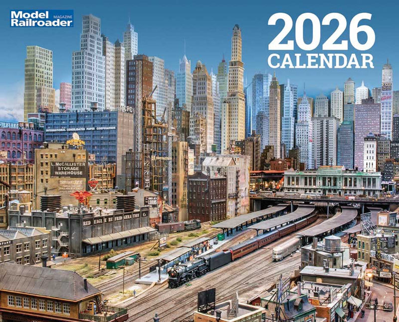 Kalmbach 68215 2026 Model Railroader Calendar