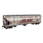 Micro-Trains 200010007 N CR ex-Pennsylvania Weathered 3-Bay Covered Hopper Kit