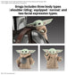 Bandai 2815185 1:12 Star Wars: The Mandalorian and Grogu Plastic Model Kit