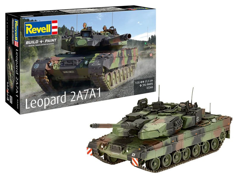 Revell of Germany 03360 1:35 Leopard 2A7A1 Tank Plastic Model Kit