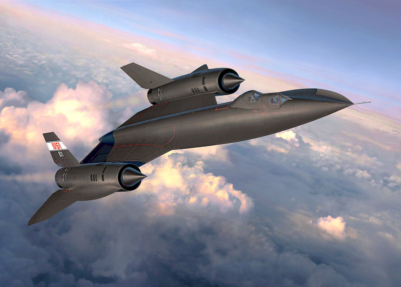 Revell of Germany 03751 1:48 Lockheed SR-71B Blackbird Aircraft Plastic Kit