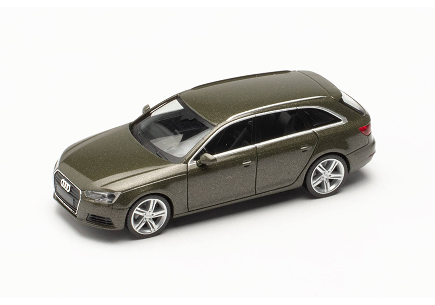 Herpa 038577G 1:87 District Green Metallic Audi A4 Avant Diecast Model