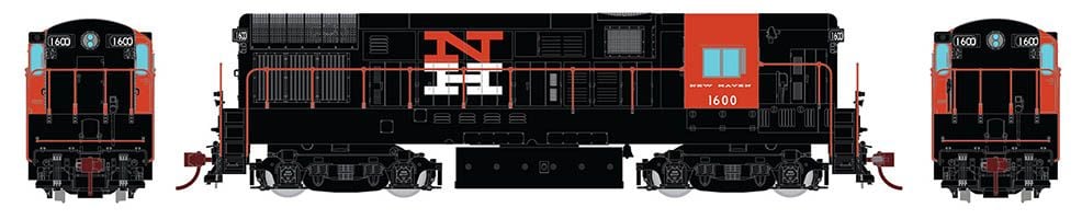 Rapido Trains 044510 HO NH - McGinnis H16-44 Diesel Loco DC/DCC/Sound #1605