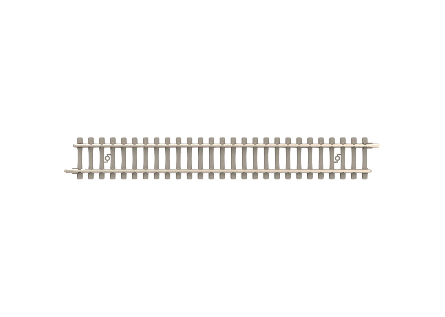 Trix 14500 Minitrix 4-7/16" Straight Track with Concrete Ties