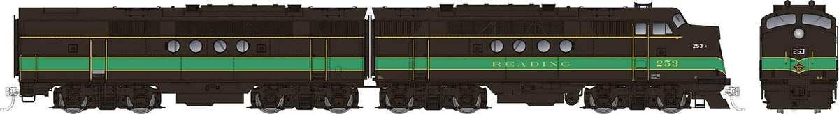 Rapido Trains 053031 HO RDG EMD FT A+B Diesel Locomotive DC/Silent #256A + 256B