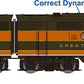 Rapido Trains 053522 HO GN EMD FT A+B Diesel Locomotive #408-C + 408-D