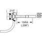 Kadee 58-25 HO #58 Scale Head Metal Couplers - Medium Centerset Shank Bulk Pack