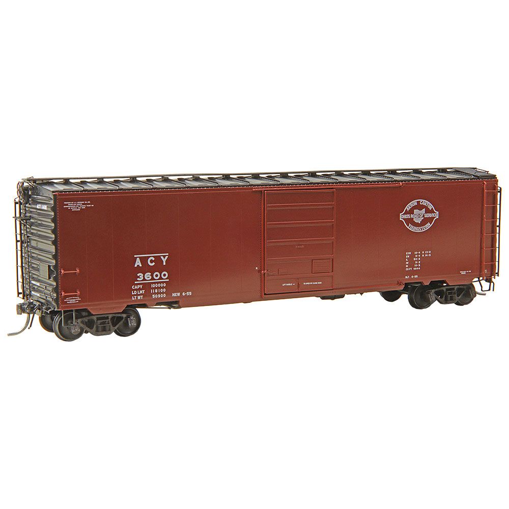 Kadee 6417 HO Akron Canton Youngstown ACY RTR 50' PS-1 Boxcar #3600