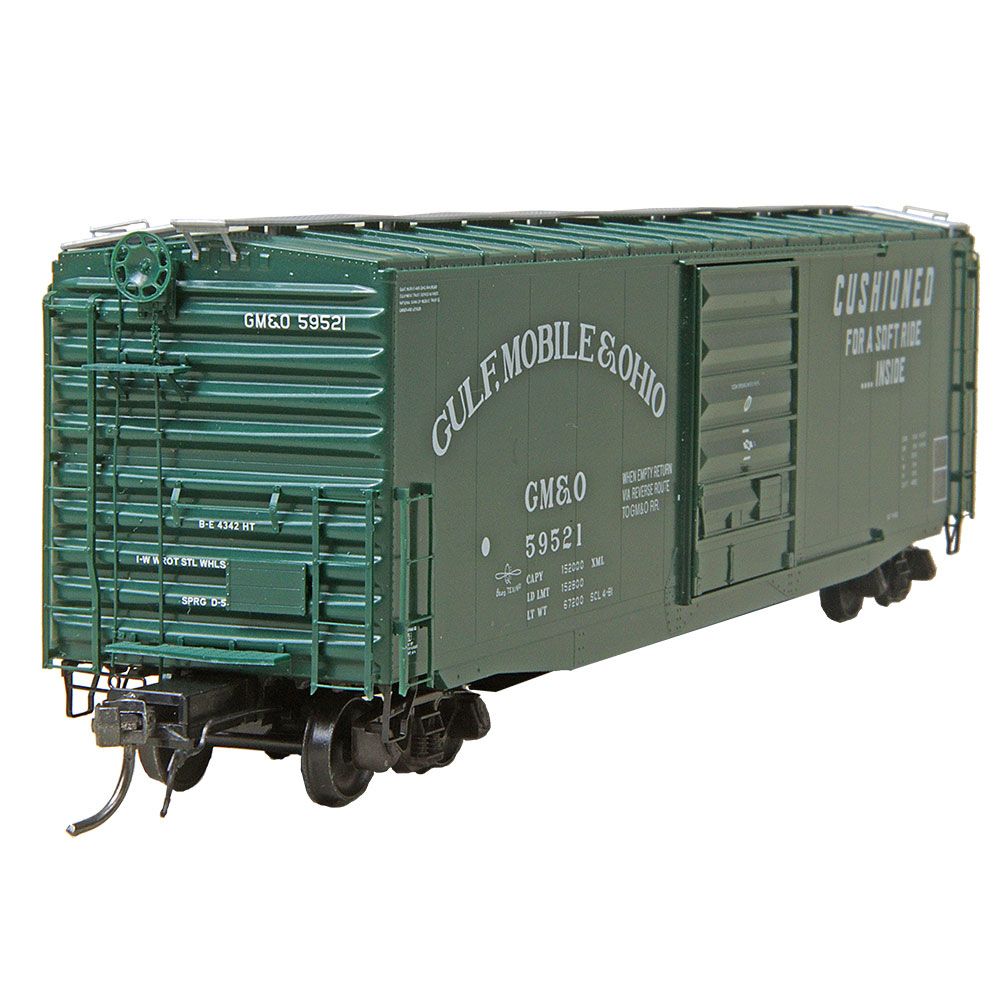 Kadee 6422 HO Gulf, Mobile & Ohio 50' PS-1 Boxcar Ready to Run #59521