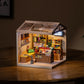 Robotime DW004 Fascinating Book Store Plastic DIY Miniature House Kit