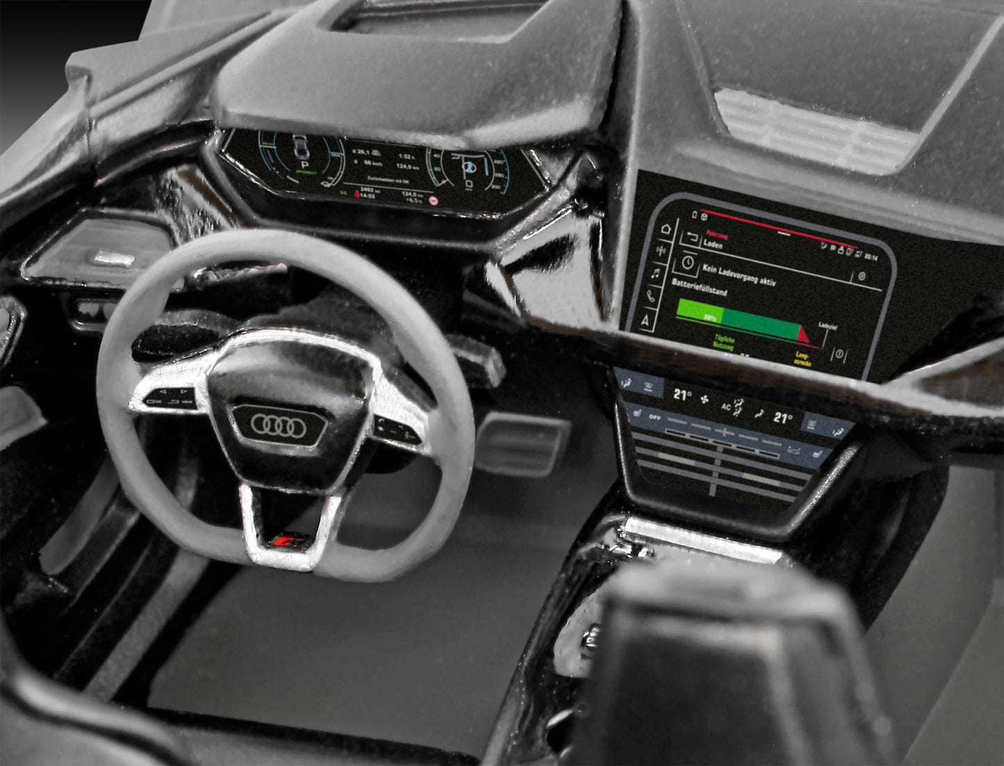 Revell of Germany 07698 1:24 Audi RS E-Tron GT Easy-Click-System Car Plastic Kit