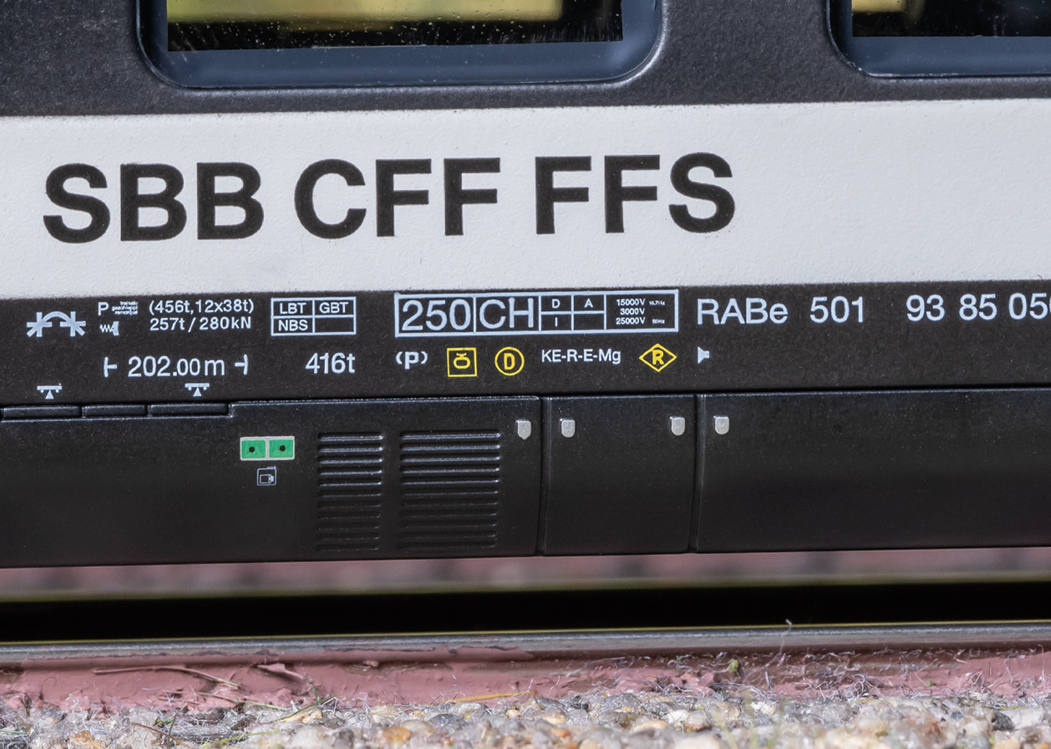 Marklin 39812 HO SBB Class RABe 501 Giruno High-Speed Rail Car Train (Set of 5)