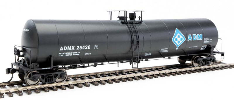 Walthers 910-1252 HO ADM RTR Trinity 25,000-Gallon Tank Car #25420