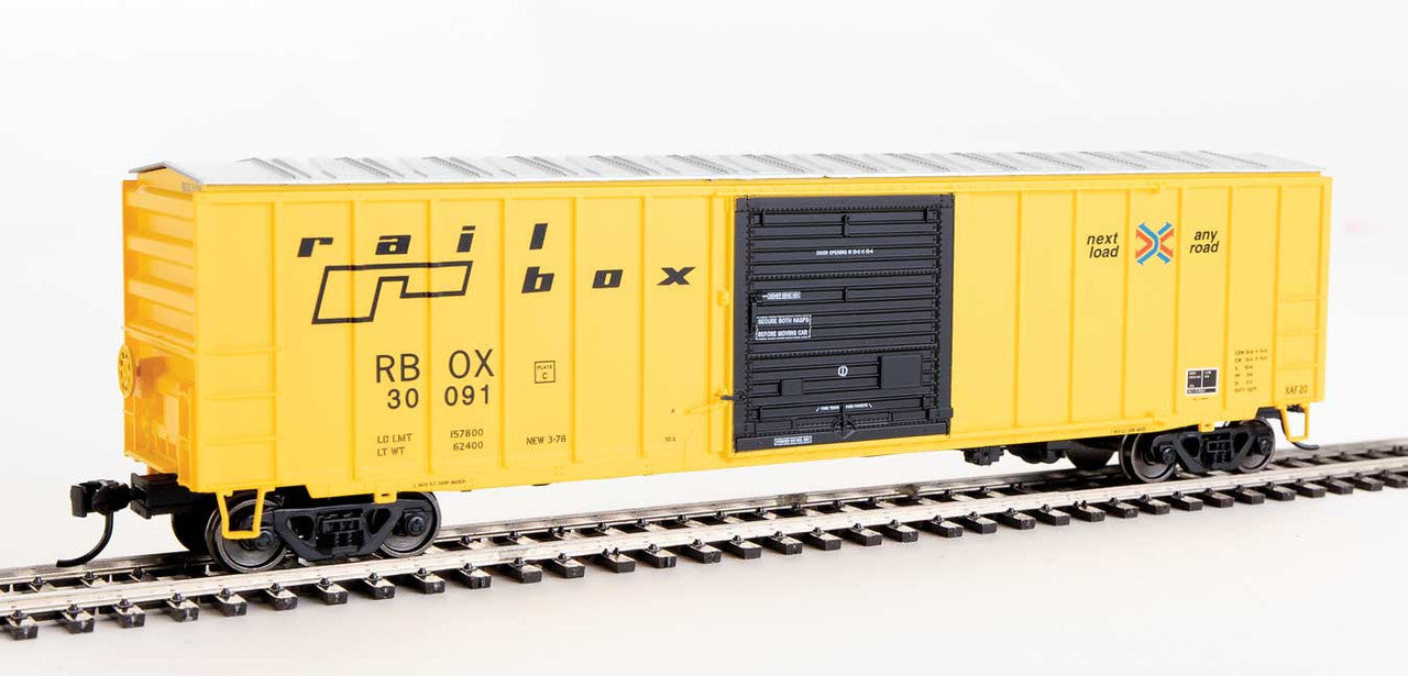 Walthers 910-1864 HO Railbox RTR 50' ACF Exterior Post Boxcar #30091