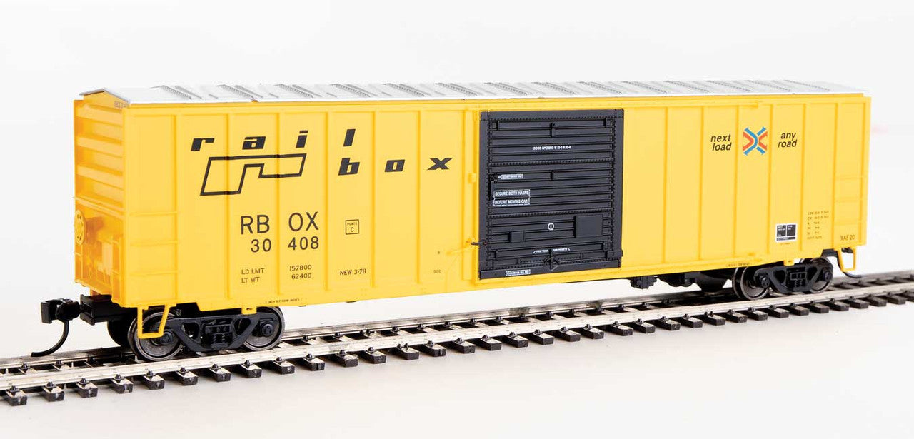 Walthers 910-1867 HO Railbox RTR 50' ACF Exterior Post Boxcar #30408