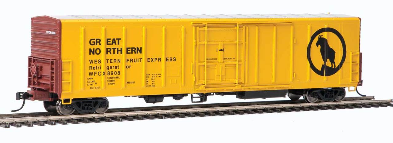 Walthers 910-3909 HO Great Northern WFCX 57' Mechanical Reefer #8908