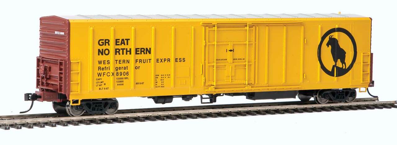 Walthers 910-3910 HO Great Northern WFCX 57' Mechanical Reefer #8906
