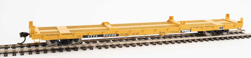 Walthers 910-5384 HO TTX VTTX RTR 60' Pullman-Standard Flatcar #92288