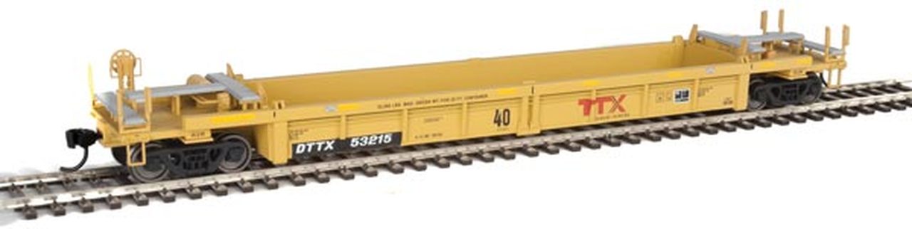 Walthers 910-5637 HO TTX DTTX Thrall Rebuilt 40' Well Car #53215