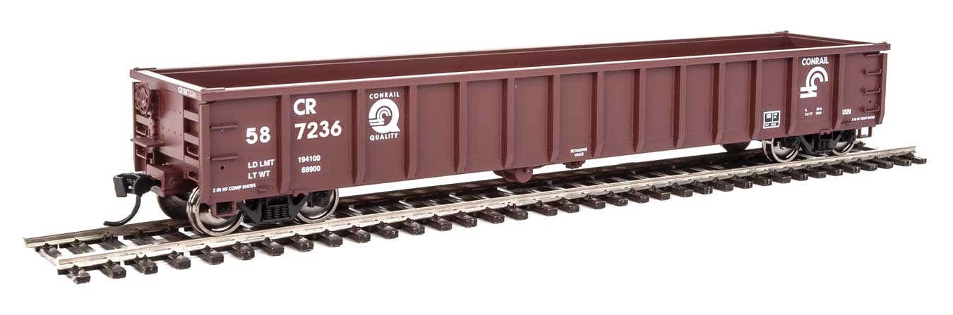 Walthers 910-6268 HO Conrail 53' Railgon Gondola #587236