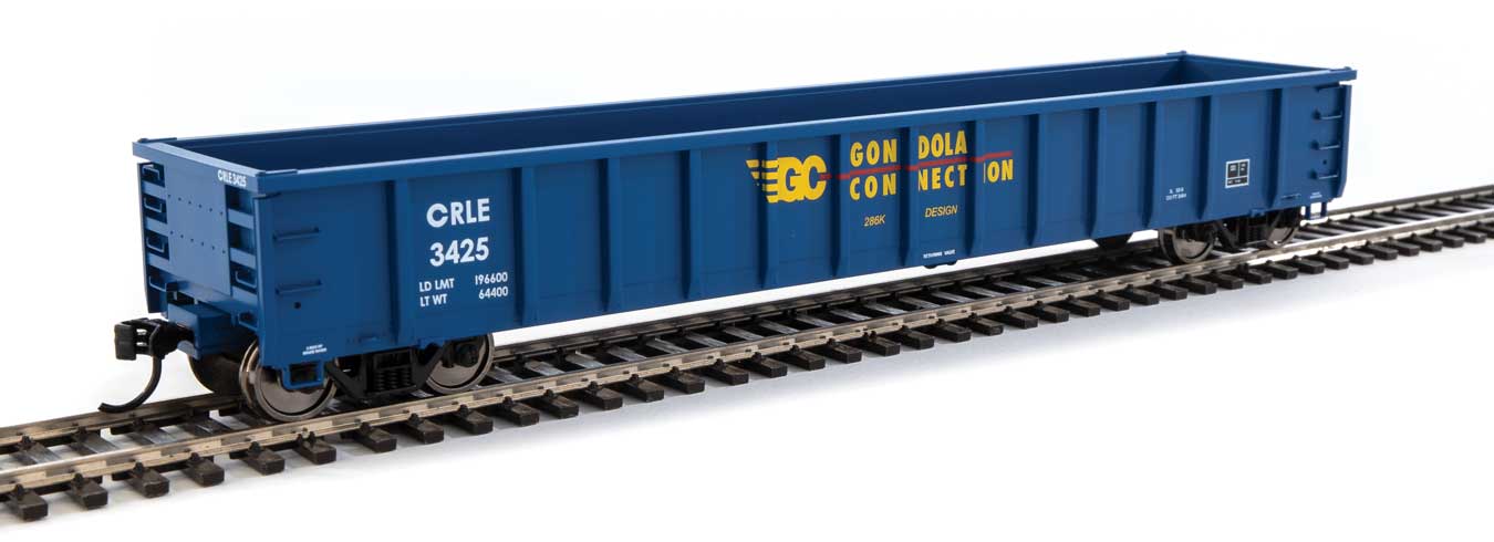 Walthers 910-6293 HO COE Rail CRLE RTR 53' Railgon Gondola #3425