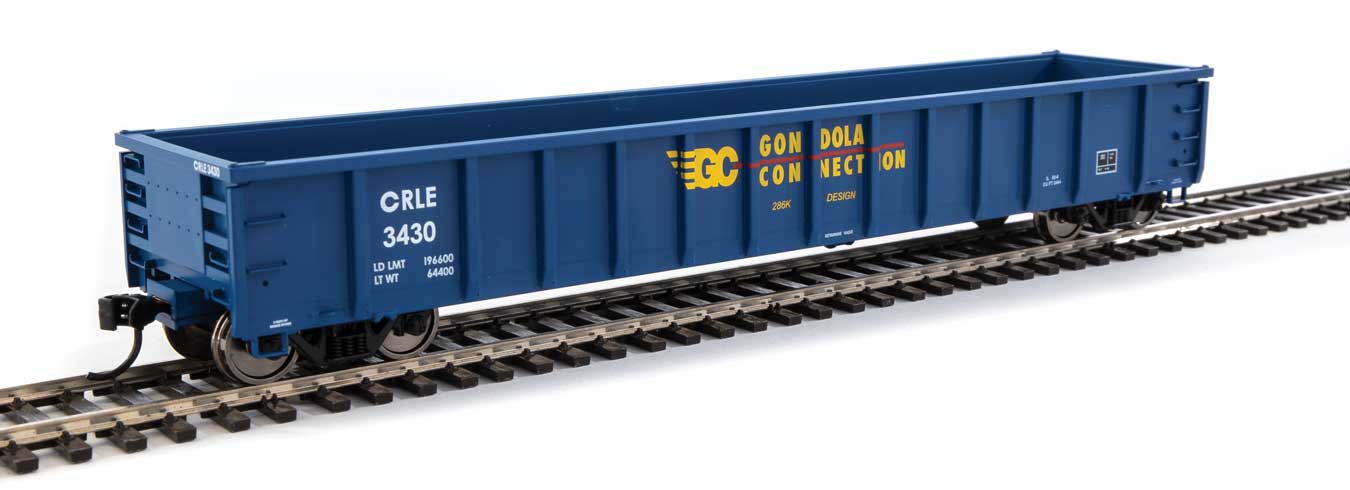 Walthers 910-6295 HO COE Rail CRLE RTR 53' Railgon Gondola #3430