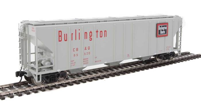 Walthers 910-7466 HO Chicago Burlington & Quincy PS CD 4427 Hopper #85632