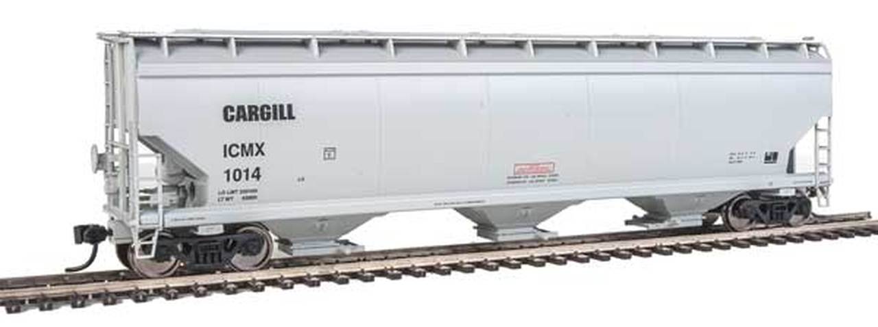 Walthers 910-7670 HO ICMX 60' NSC 5150 3-Bay Covered Hopper #1014