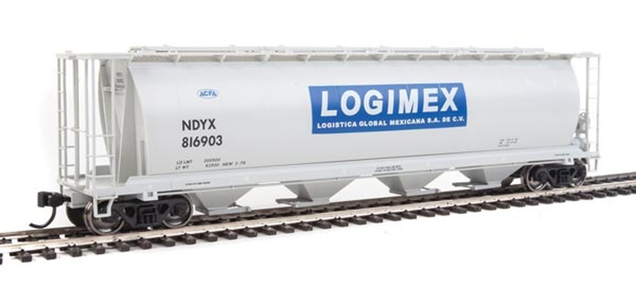 Walthers 910-7820 HO Logimex NDYX 59' Cylindrical Hopper #816903