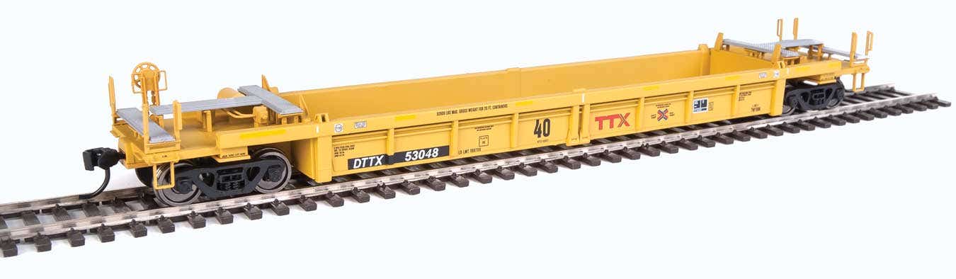 Walthers 910-8408 HO TTX DTTX Thrall Rebuilt 40' Well Car #53048