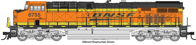 Walthers 910-10197 HO BNSF GE ES44AC GEVO Diesel Locomotive Standard DC #8010