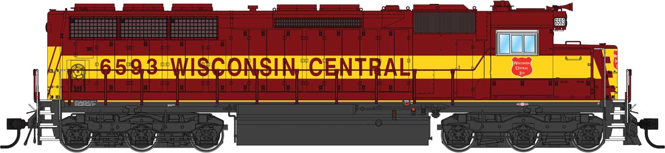 Walthers 920-41161 HO WC SD45 Diesel Locomotive with LokSound 5 & DCC #6593