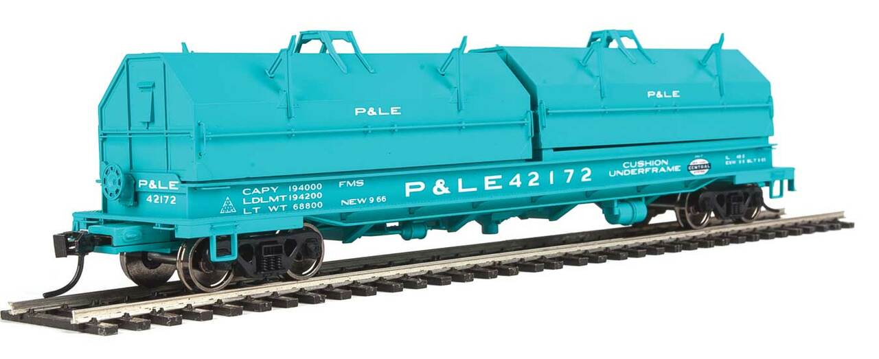 Walthers 920-105248 HO NYC/P&LE 50' Evans Cushion Coil Car #42172