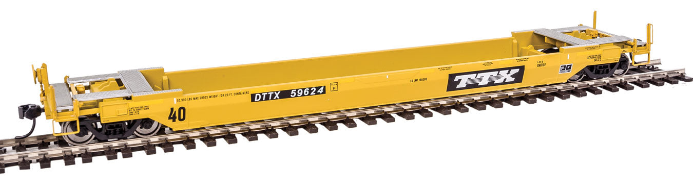 Walthers 920-109120 HO DTTX Old Logo Gunderson Rebuilt 40' Well Car #59429