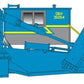 Walthers 920-110121 HO Delaware & Hudson Jordan Spreader RTR #35054