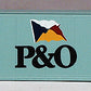 Walthers 933-1862 HO Scale Plastic 40' High Cube Reefer Container - P & O